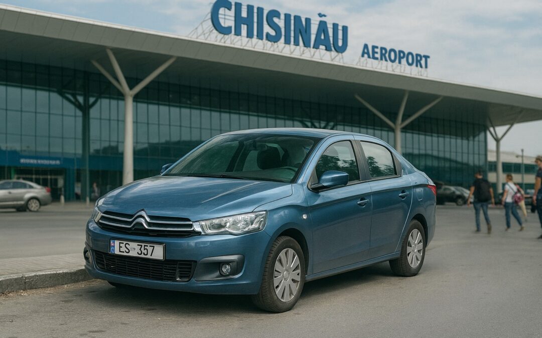 Chirie auto la Aeroportul Chișinău cu scaun pentru copii gratuit